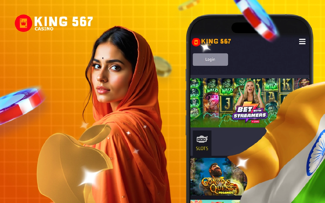 King567 Mobile App on iOS Phone