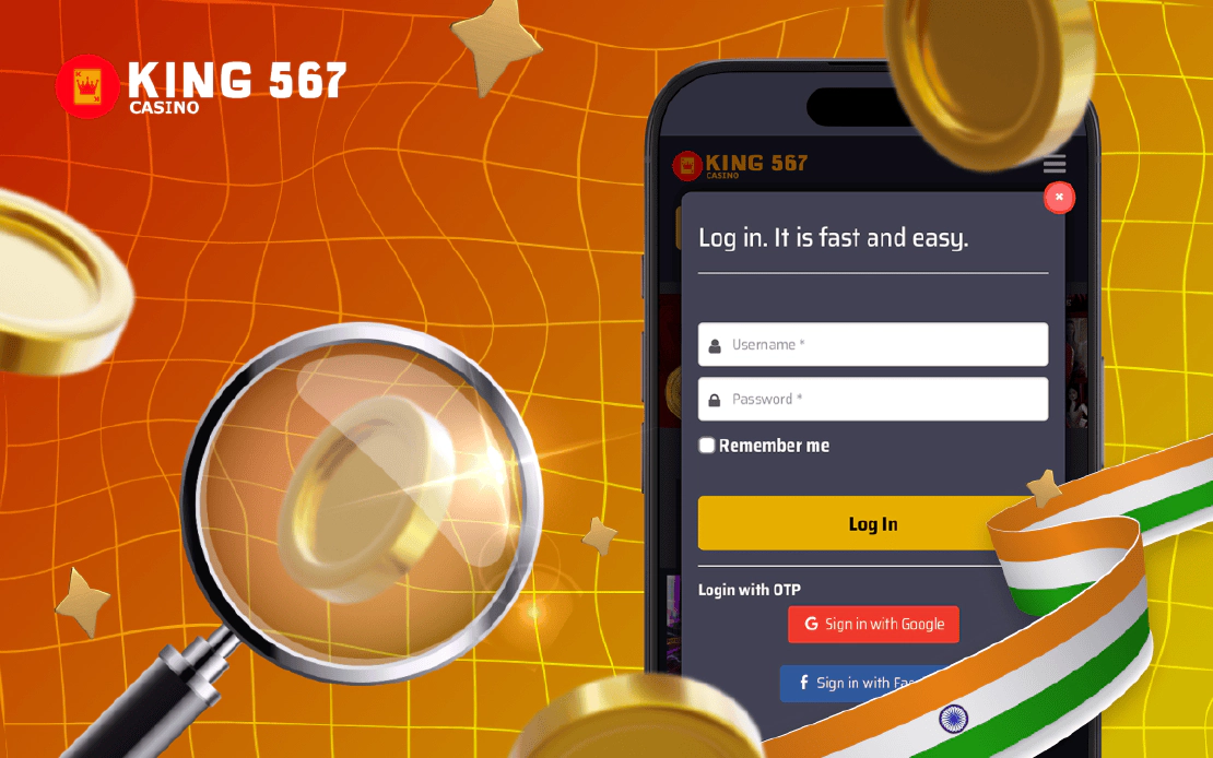 Login to King567 Online Casino