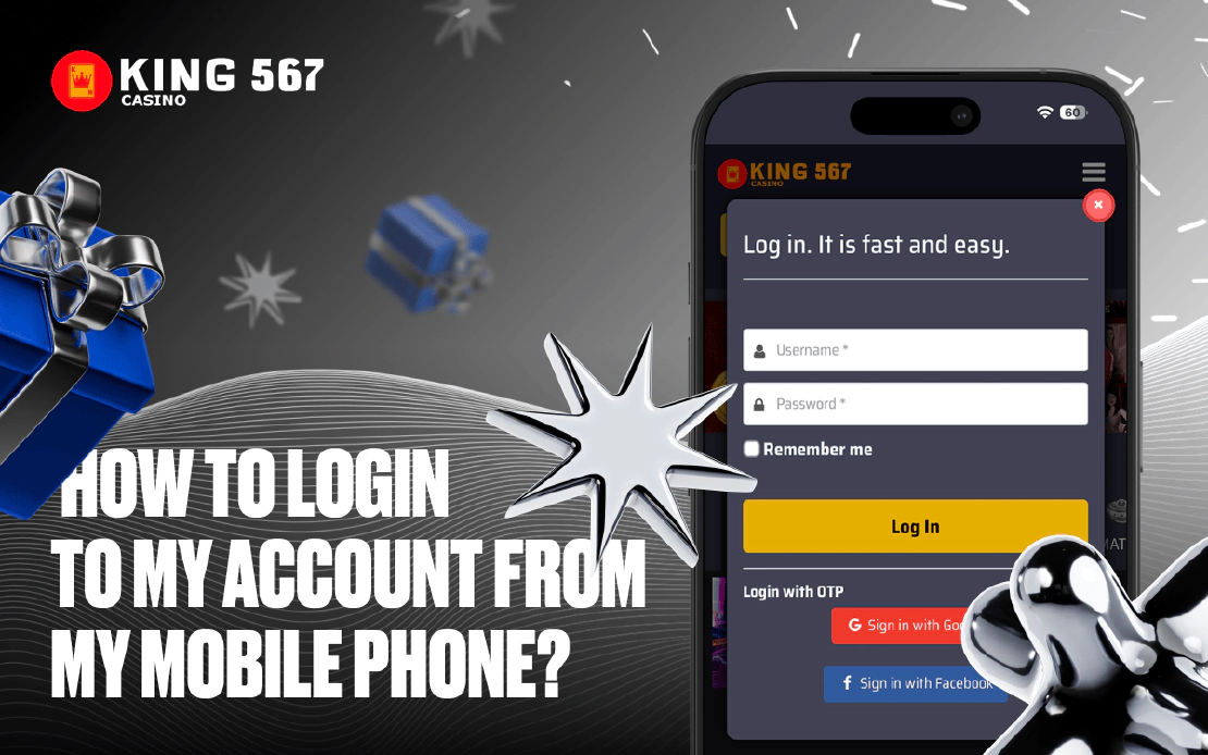 Login to My Account from My Mobile Phone