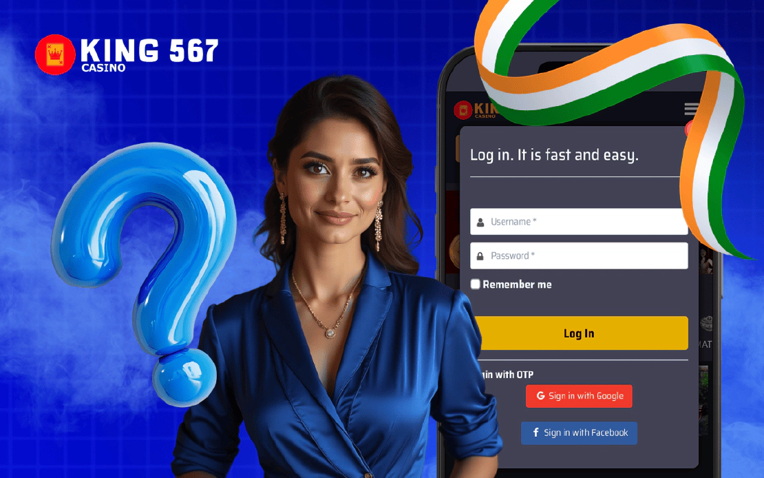 Sign Up from the Mobile App at King567 Online Casino